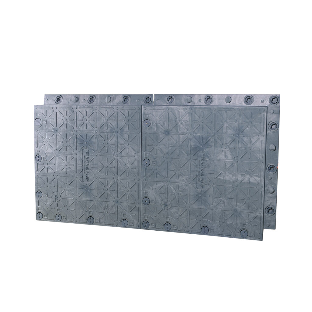 Terratrak Plus Heavy-Duty Flooring - Grey | Turf Protection
